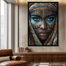 Tribal Beauty Unveiled - NicheCanvas