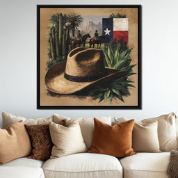 Texas Rangers Desert Legacy - NicheCanvas