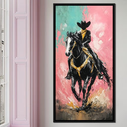 Galloping Western Stallion Energy - NicheCanvas