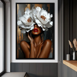 Elegance in Bloom Shadows - Cole Williams - NicheCanvas