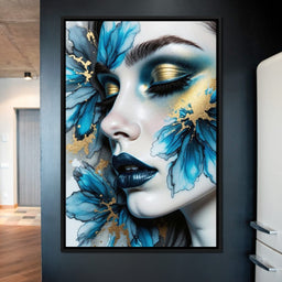 Blue Whisper - Johanjjf - NicheCanvas