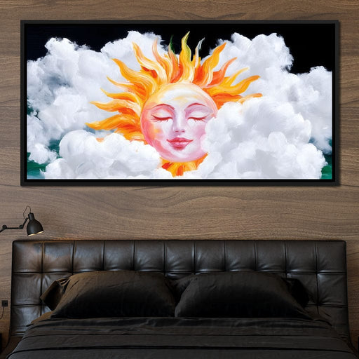 Radiant Dreams of Celestial Day Canvas Print
