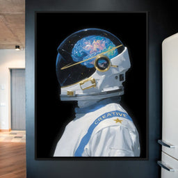 Stellar Mind Voyager Portrait - NicheCanvas