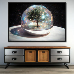 Celestial Arboreal Oasis - NicheCanvas