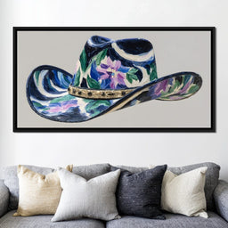 Floral Western Dreamscape - NicheCanvas