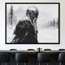 Viking Saga In Winter Majesty - NicheCanvas
