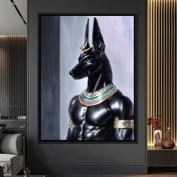 Anubis Guardian of the Pharaoh - NicheCanvas