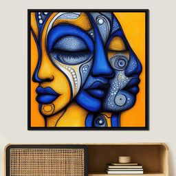 Whispers of the Mosaic Soul - TooplesArt - NicheCanvas