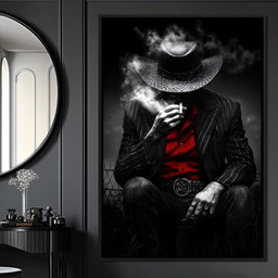 Mystery Of The Silent Cowboy - NicheCanvas