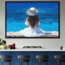 Seaside Solitude Dreams - NicheCanvas