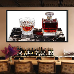 Refined Spirits Elegance - NicheCanvas