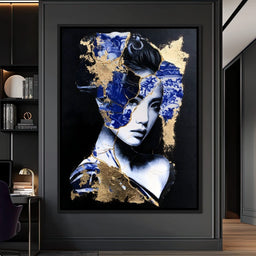 Fragile Beauty Mended With Gold - NicheCanvas