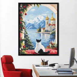 Majestic Vista From Afar - NicheCanvas