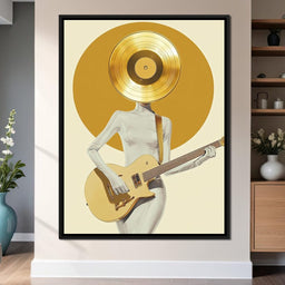 Golden Harmony Rhythm Euphoria - Neal Hackett - NicheCanvas