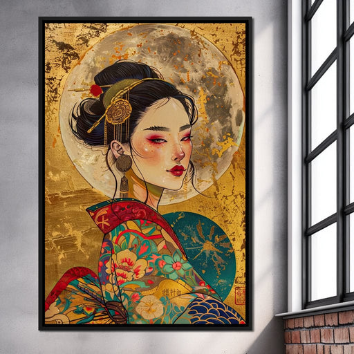 Celestial Empress Radiance Canvas Print