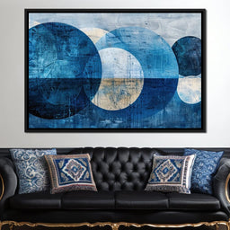 Sapphire Moons Aligned - NicheCanvas