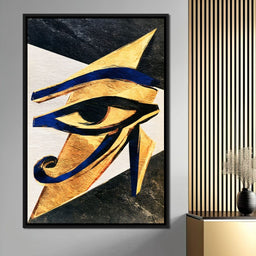 Ancient Golden Sight Of Protection - NicheCanvas