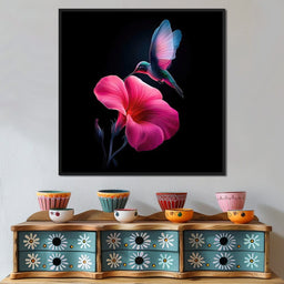 Whispers of the Hummingbird - TooplesArt - NicheCanvas