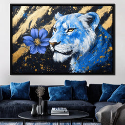 Wild Lioness - Alicia Smith - NicheCanvas