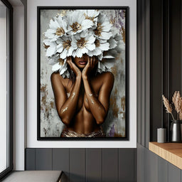 Floral Embrace of Divinity - Cole Williams - NicheCanvas