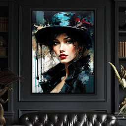 Female Portrait 0055 - Vizahn Burger - NicheCanvas