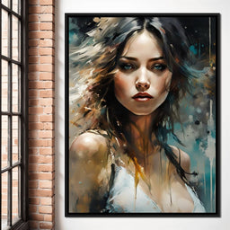 Female Portrait 0026 - Vizahn Burger - NicheCanvas