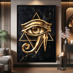 Golden Vigil of the Sacred Geometry - NicheCanvas