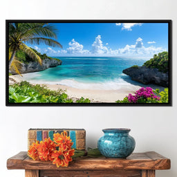 Tropical Horizon Delight - NicheCanvas