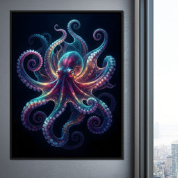 Radiant Rhythms of the Deep Sea - NicheCanvas