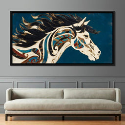 Galloping Tapestry Elegance - Alicia Smith - NicheCanvas