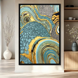 Golden Spirals of Infinity - NicheCanvas