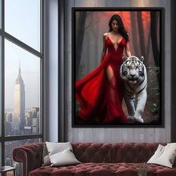 Female Portrait 198 - Johanjjf - NicheCanvas