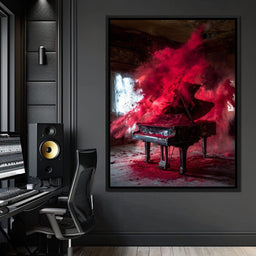 Explosive Sonata of Wild Roses - NicheCanvas