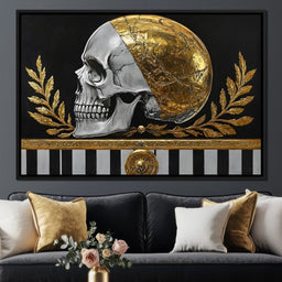 Golden Echoes of Time - NicheCanvas