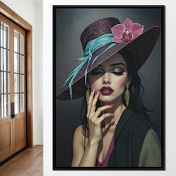 A Lady’s Poise - TooplesArt - NicheCanvas