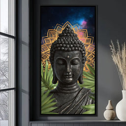 Tranquil Buddha Nightfall - NicheCanvas
