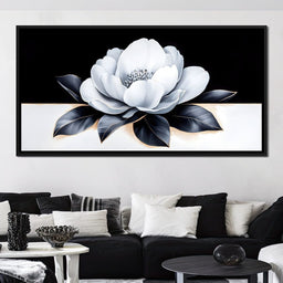 Petals of Tranquil Grace - NicheCanvas