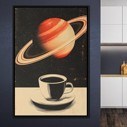 Cosmic Brew Beyond Horizons - NicheCanvas