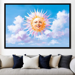 Celestial Smile - NicheCanvas