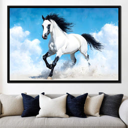 Gallop Through the Clouds - NicheCanvas