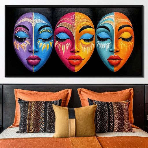 Shades of She - TooplesArt Canvas Print