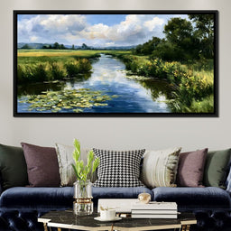 Summer Solstice Over The Still Waters - NicheCanvas