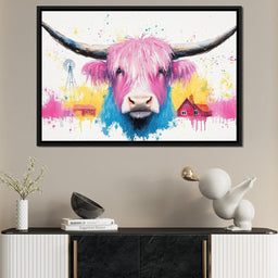 Highland Harmony Burst - NicheCanvas