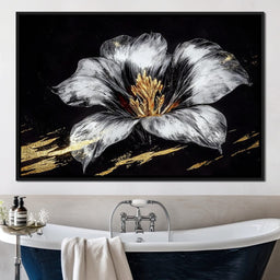 Golden Bloom Harmony Bliss - NicheCanvas