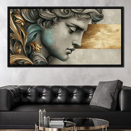 Golden Reverie in Stone - Wildrose Creations - NicheCanvas