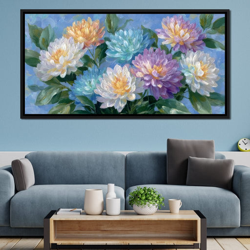 Petals of Tranquil Vibrance Canvas Print
