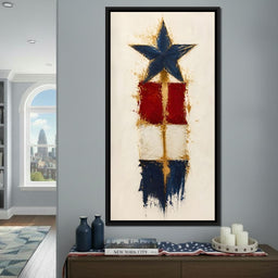 Guiding Star Of The Republic - NicheCanvas