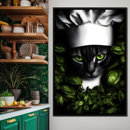 Enchanted Culinary Feline - NicheCanvas