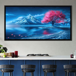 Arctic Sakura Bloom - TooplesArt - NicheCanvas