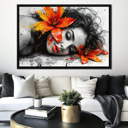 Flower Poise - Johanjjf - NicheCanvas